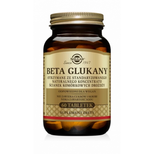 Solgar - Beta Glukany - 60 tabletek Solgar - Beta Glukany - 60 tabletek